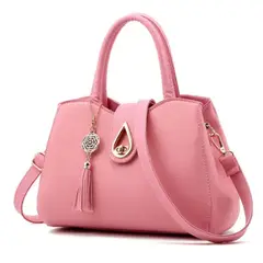 GENERICO - Bolso de cuero PU para mujer bandolera de hombro europea.