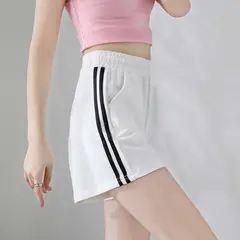BAALATHKKO5 - Casual Pantalones Cortos Para Mujer Alta Elasticidad Fino