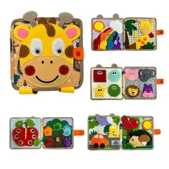 GENERICO - Libro sensorial jirafa