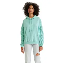 LEVIS - Polerón Mujer Hoodie Celeste