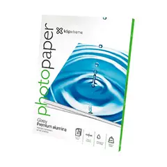 KLIPXTREME - Papel Fotográfico Brillante Glossy Premium Waterproof 21x27cm - KPA-320