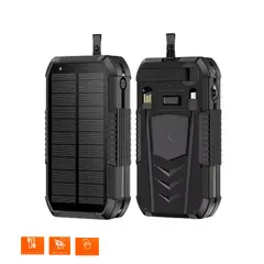 S&T - Power Bank de Energía Solar Carga Rapida PD22-5W 40000mAh JH-N225