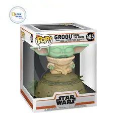 FUNKO - Deluxe Star Wars The Mandalorian Grogu Using The Force