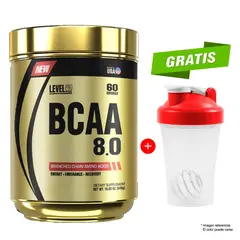 LEVEL PRO - BCAA 8.0 AMINOÁCIDO 540 GR FRUIT PUNCH