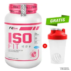 FITFEM - PROTEÍNA ISOFIT 1100 GRAMOS CHOCOLATE MÁS TOMATODO