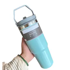 GENERICO - Termo Toma Todo Taza Capacidad 900ml - Celeste