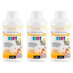 LIMA NATURALS - Propóleo Niños 220 mL Pack x 3