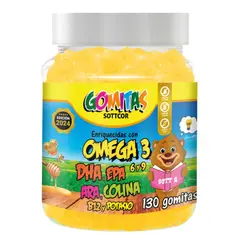 SOTTCOR - Omega Para Niños Gomitas 100Gr Naranja