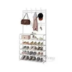 IMPORTADO MC - ZAPATERA CON PERCHEROS 5 NIVELES