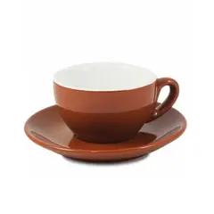 GENERICO - Set de 6 tazas Cappuccino Palermo Moka de 200ml - Nuova Point