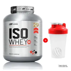 UNIVERSE NUTRITION - ISO WHEY 90 2.5 kilos proteína isolatada Cookies and Cream + Obsequio