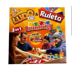 GENERICO - LUDO DRINK JUEGO DE MESA - JUGUETE NAVIDAD