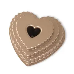 NORDIC WARE - Molde Bundt Tiered Heart