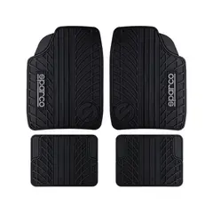 SPARCO - Piso Alfombra Universal Auto Camioneta 4 Pcs OPC1818-