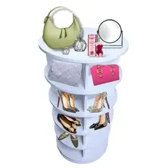 GENERICO - Zapatera Giratoria Multiusos 5 niveles