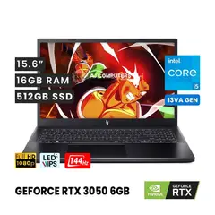 ACER - Laptop Nitro V 15 ANV15-15-526M Intel I5 13420H 16gb 512gb 6G RTX3050 15.6FHD 144hz Window 11.