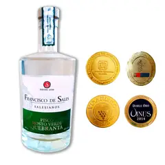 FRANCISCO DE SALES - PISCO MOSTO VERDE QUEBRANTA x 500 ml.