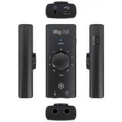 IK MULTIMEDIA - IRig USB Interfaz De Aduio Compacta Para Guitarra o Bajo