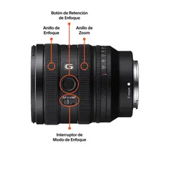 SONY - Lente SEL2450G Zoom Estándar Montura E Serie G