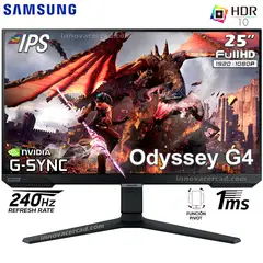 SAMSUNG - Monitor Odyssey G4 LS25BG402ENXGO 25 Full HD IPS 240Hz 1MS