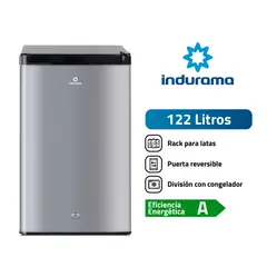 INDURAMA - Frigobar 122 Litros RI-159CR Cromado