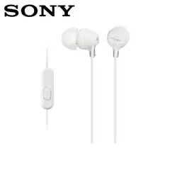SONY - Audífonos EX15AP Extra Bass Earbuds Micrófono - Blanco