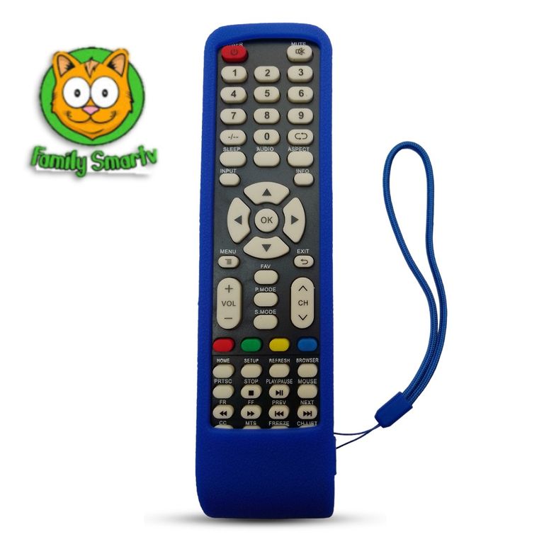 Funda para Control Remoto Orange Para tv Smart Azul