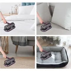 INSPIRA - Aspiradora Inalámbrica Anti Ácaros con Luz UV
