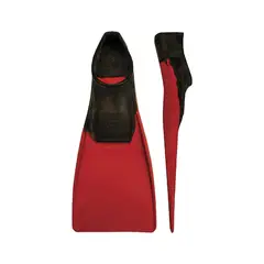 FINIS - Aletas Flotantes largas Adulto Black Red XL 42-44