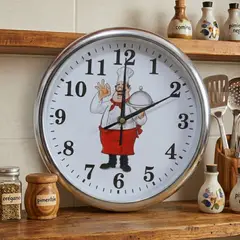 GENERICO - Reloj de cocina Gran Chef de pared