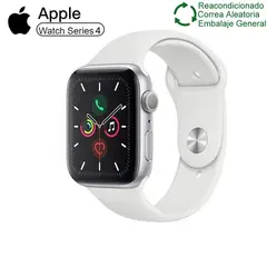 APPLE - Watch Series 4 44mm GPS Blanco NO NUEVO Reacondicionado
