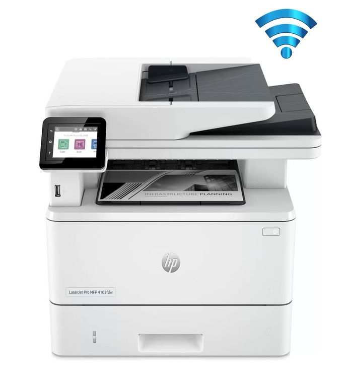 Impresora LaserJet Pro MFP 4103FDW Multifuncional Monocromatico Duplex