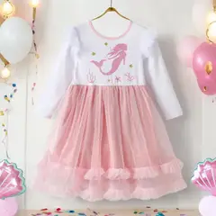 GENERICO - VESTIDO DE NIÑA DE TEMATICA SIRENA