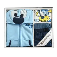 GENERICO - CONJUNTO CHALECO PARA BEBE