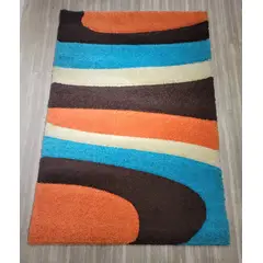 GENERICO - ALFOMBRA MODERNA DE PELO CORTO FORMATO 1.33 X1.90 M