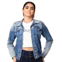 TYT - Chaqueta de jean Clara Moda Colombiana