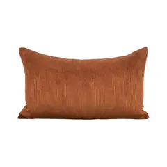 GENERICO - Funda de cojin Terracotta Stripes 40 x 65 cm