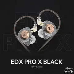 KZ - EDX PRO X - AUDIFONOS IN EAR - IEM - CON MICRÓFONO - GRIS
