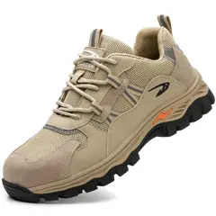 TIOZONEY - Zapatillas de trabajo indestructibles para hombre