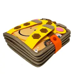 GENERICO - Libro de Tela Texturizado Estimulacion Sensorial