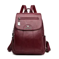 TIOZONEY - Mochilas De PU De Alta Calidad Para Mujer