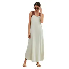 PERMUTA - SALIDA DE PLAYA SIMONA LARGO CREMA