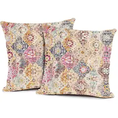 TIOZONEY - Fundas de Almohada de Decorative 2 PCS 45 x 45 cm