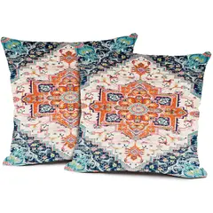 TIOZONEY - Fundas de Almohada de Decorative 2 PCS 45 x 45 cm