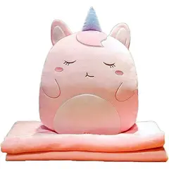 TIOZONEY - Edredón de Almohada de Animales de Dibujos Animados