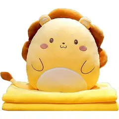 TIOZONEY - Edredón de Almohada de Animales de Dibujos Animados