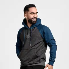 GENERICO - Polera de algodón afranelada color gris con acero Dalas Arcoi