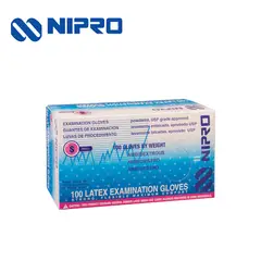 NIPRO - Guantes de látex talla S 100 unidades