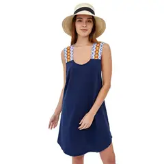 PERMUTA - SALIDA DE PLAYA SIMONA CORTO AZUL