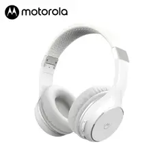 MOTOROLA - Audífono Moto XT220 Blanco Bluetooth 23 Hrs Plegado Compacto